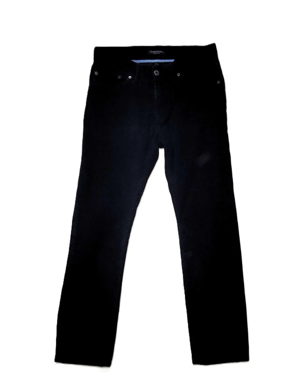 Banana Republic Pima Cotton Corduroy Pants 30x30 Navy Straight Men's Jeans